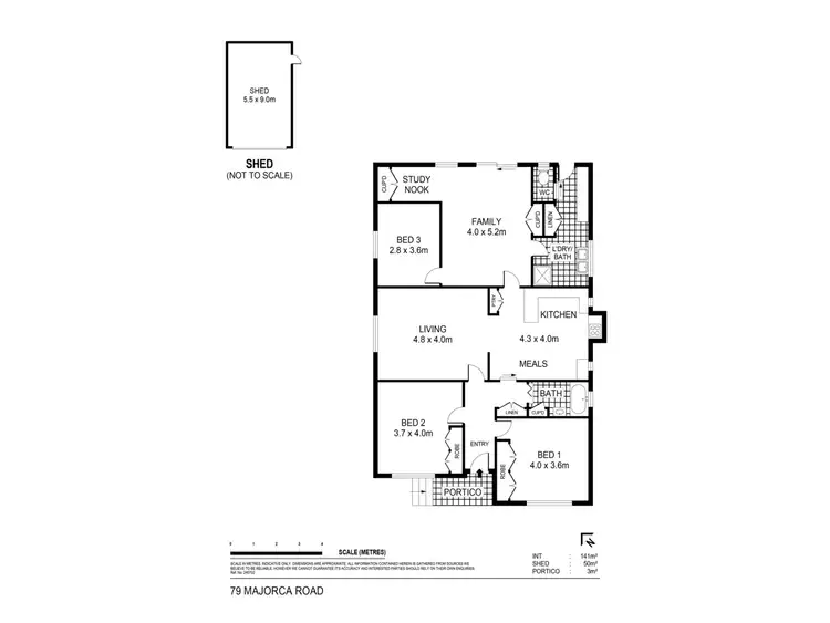 Floorplan of Homely house listing, 79 Majorca Road, Maryborough VIC 3465