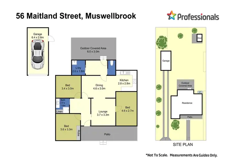 Floorplan of Homely house listing, 56 Maitland Street, Muswellbrook NSW 2333