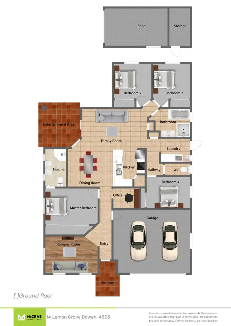 Floorplan of Homely house listing, 14 Lemon Grove, Bowen QLD 4805