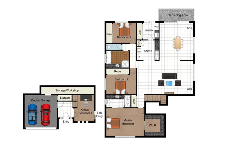 Floorplan of Homely house listing, 15 Bounty Way, Pacific Pines QLD 4211