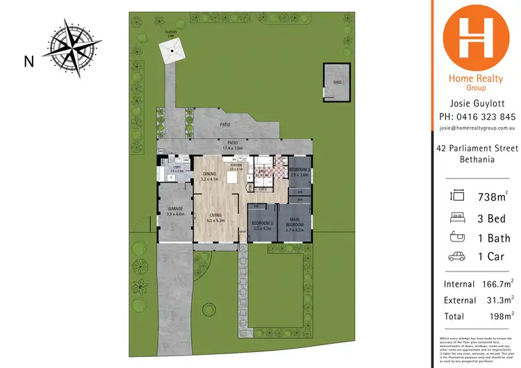 Floorplan of Homely house listing, 42 Parliament Street, Bethania QLD 4205