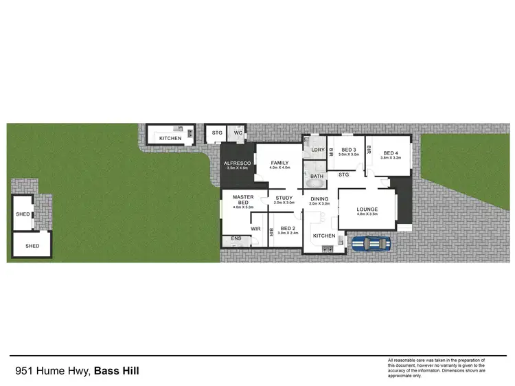 Floorplan of Homely house listing, 951 Hume Highway, Bass Hill NSW 2197