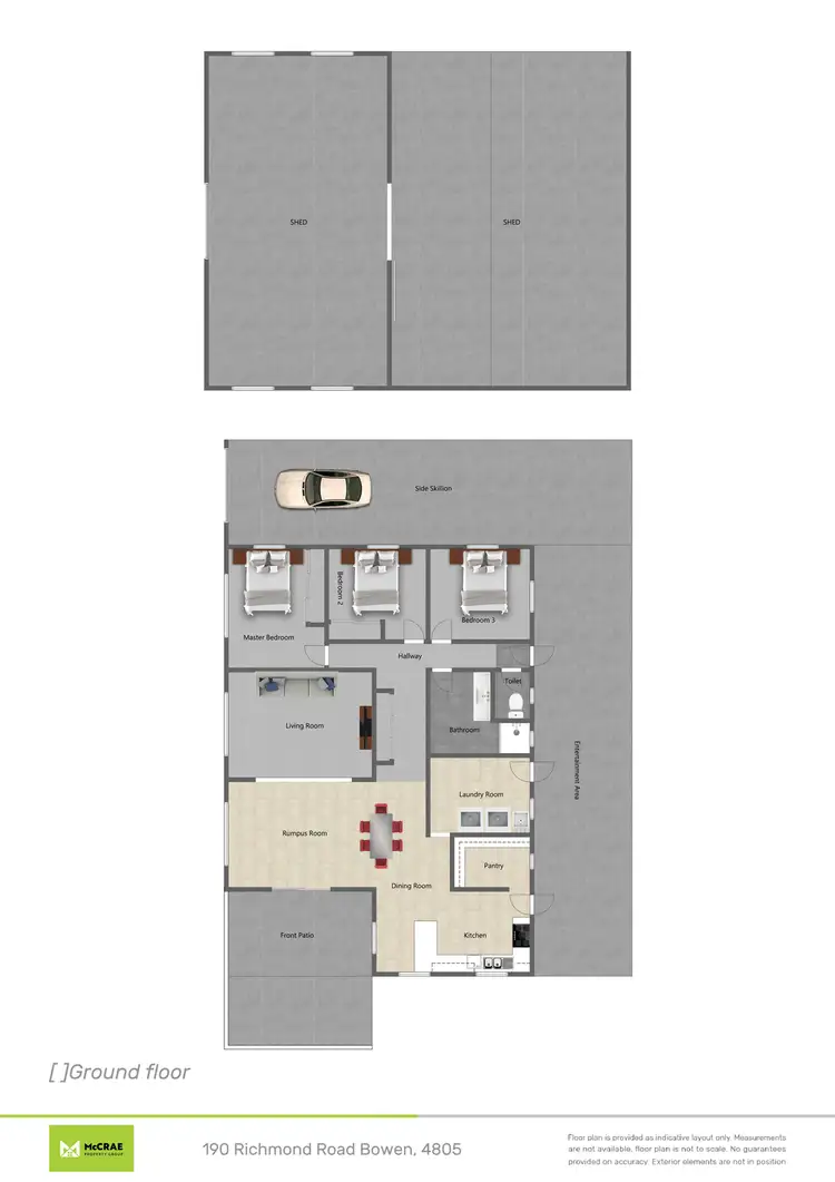 Floorplan of Homely house listing, 190 Richmond Road, Bowen QLD 4805