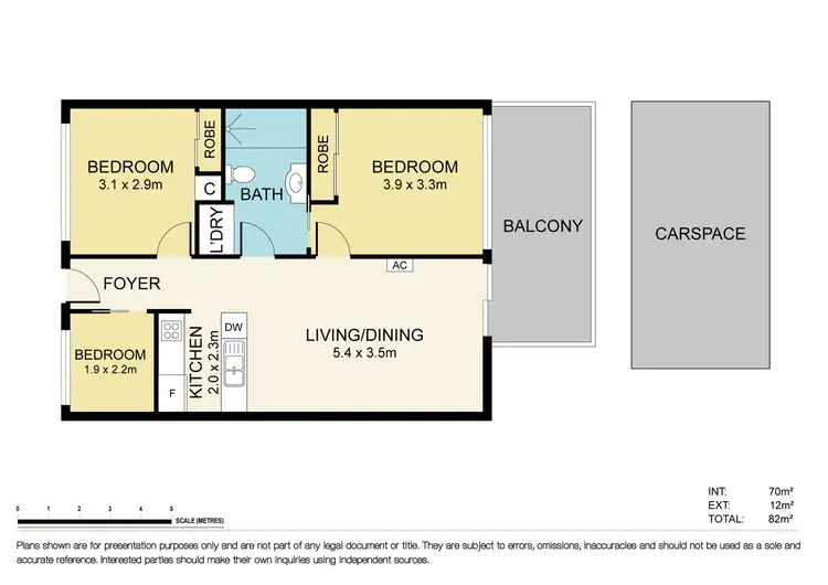 Floorplan of Homely apartment listing, 22/32 East Esplanade, St Albans VIC 3021
