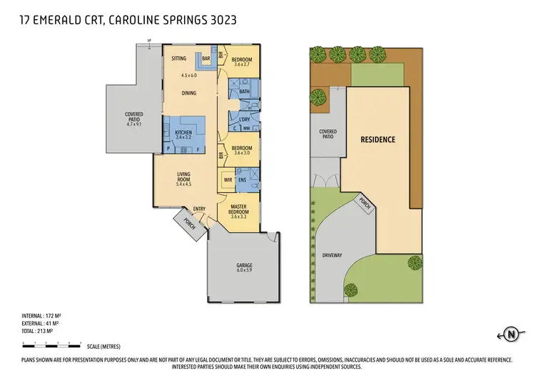 Floorplan of Homely house listing, 17 Emerald Court, Caroline Springs VIC 3023