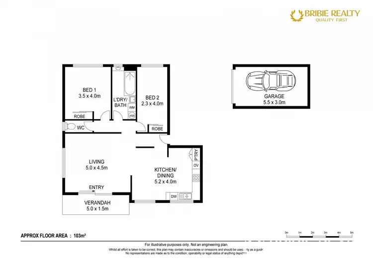 Floorplan of Homely unit listing, 12/14 Boyd Street, Woorim QLD 4507