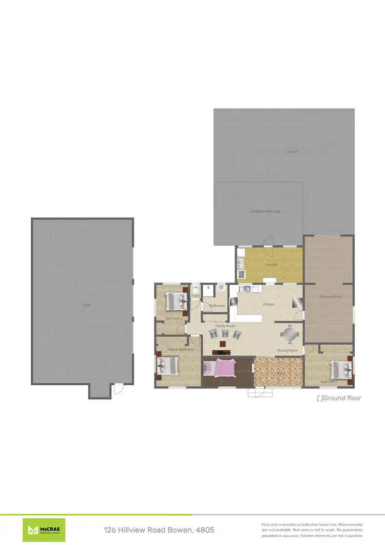 Floorplan of Homely house listing, 126 Hillview Road, Bowen QLD 4805