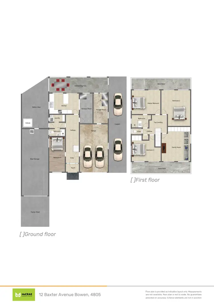 Floorplan of Homely house listing, 12 Baxter Avenue, Bowen QLD 4805