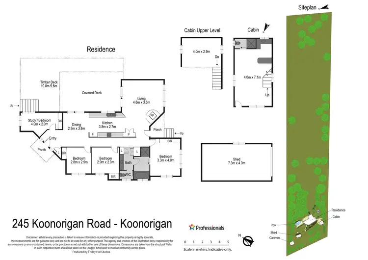 Floorplan of Homely rural property listing, 245 Koonorigan Road, Koonorigan NSW 2480