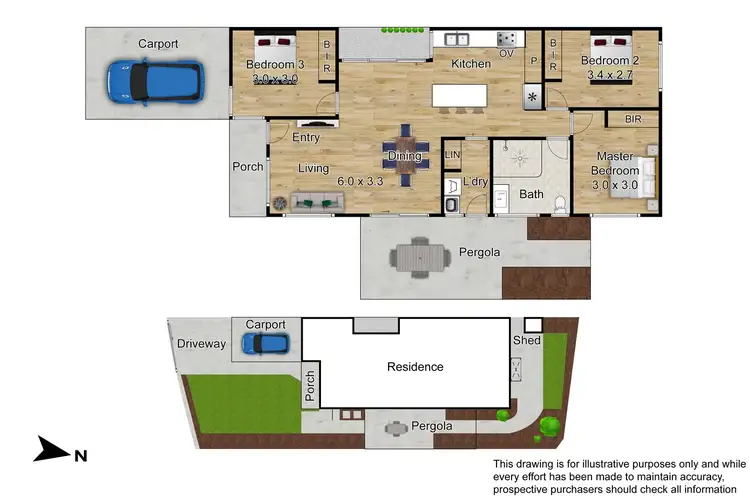 Floorplan of Homely house listing, 50 Willora Crescent, Cranbourne West VIC 3977