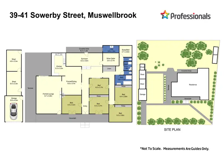 Floorplan of Homely house listing, 39 - 41 Sowerby Street, Muswellbrook NSW 2333