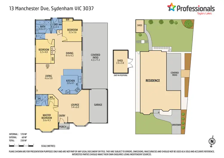 Floorplan of Homely house listing, 13 Manchester Drive, Sydenham VIC 3037