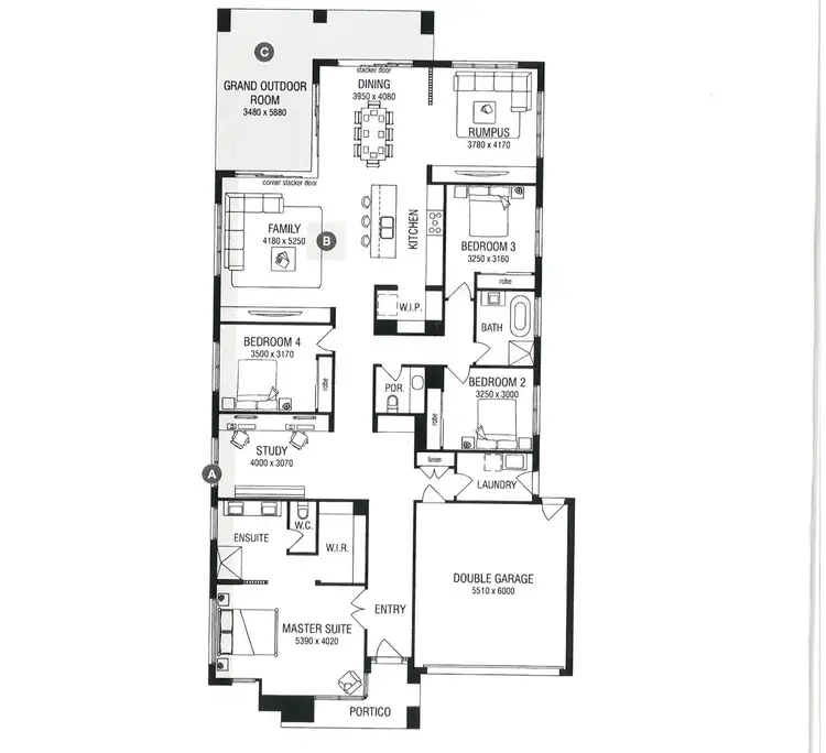 Floorplan of Homely house listing, 6 Lorikeet Street, Kialla VIC 3631