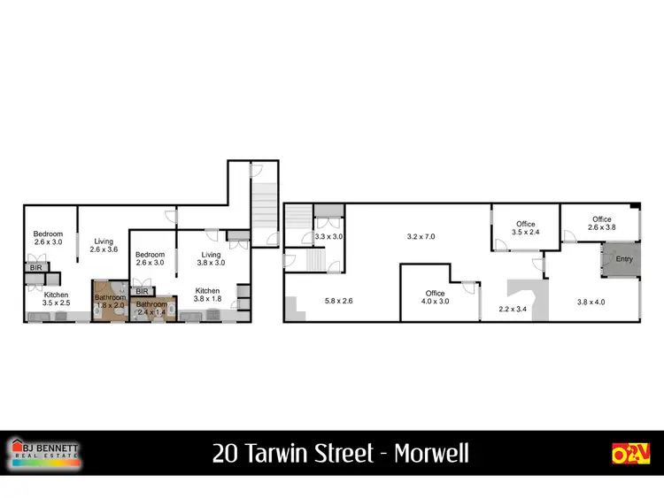 Floorplan of Homely other listing, 20 Tarwin Street, Morwell VIC 3840