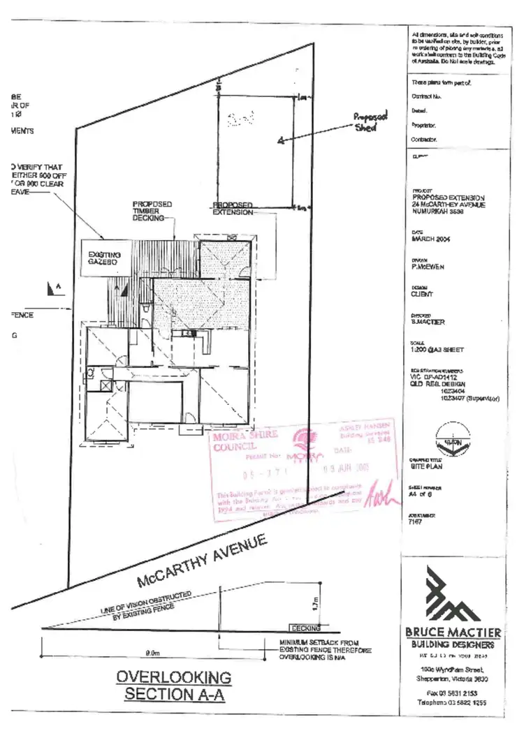 Floorplan of Homely house listing, 24 McCarthy Avenue, Numurkah VIC 3636