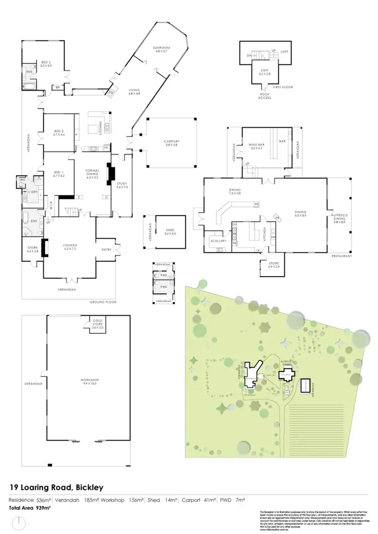 Floorplan of Homely house listing, 19 Loaring Road, Bickley WA 6076
