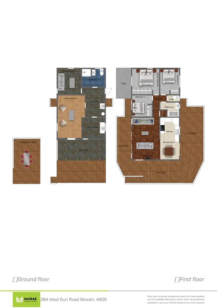 Floorplan of Homely rural property listing, 284 West Euri Road, Bowen QLD 4805