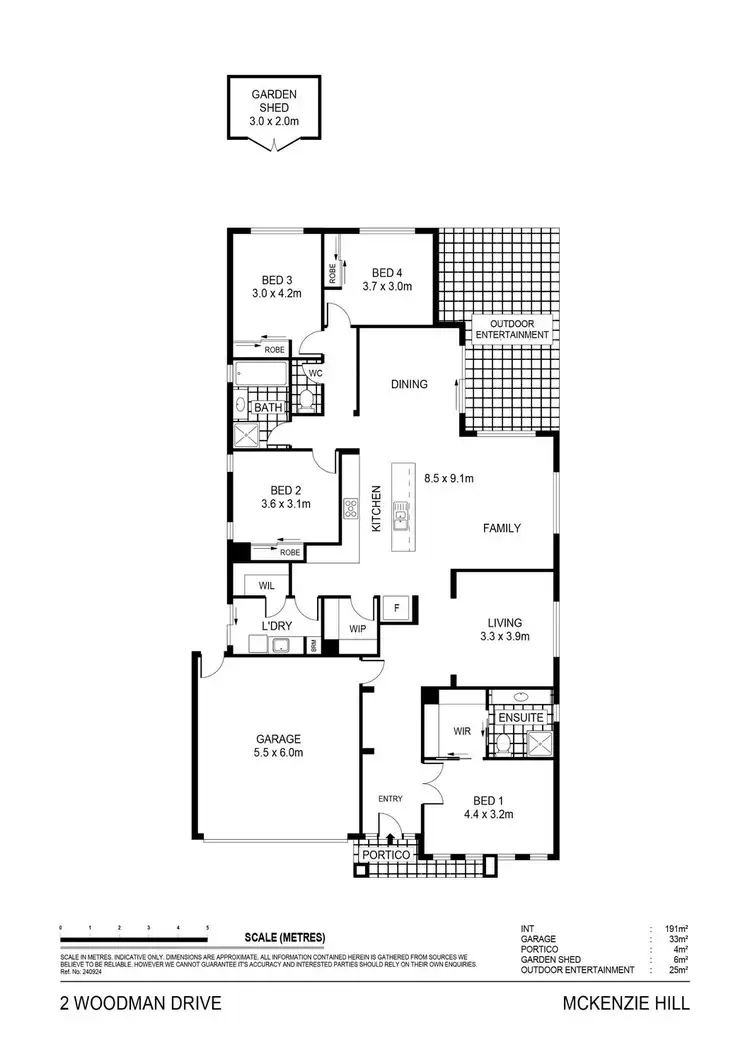 Floorplan of Homely house listing, 2 Woodman Drive, Mckenzie Hill VIC 3451