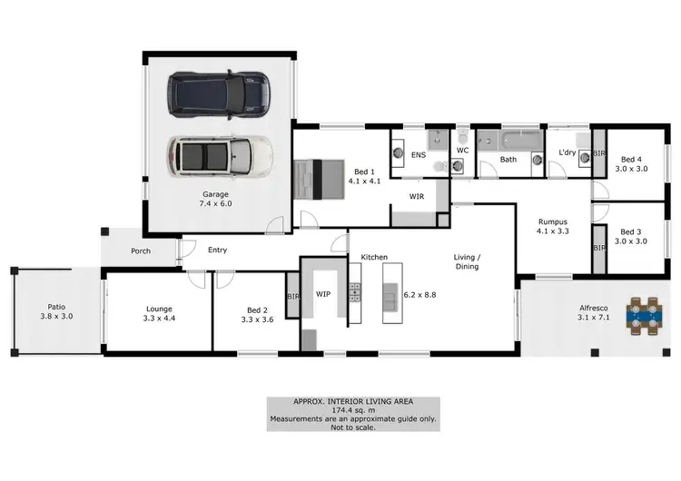 Floorplan of Homely house listing, 13 Toy Court, Wodonga VIC 3690