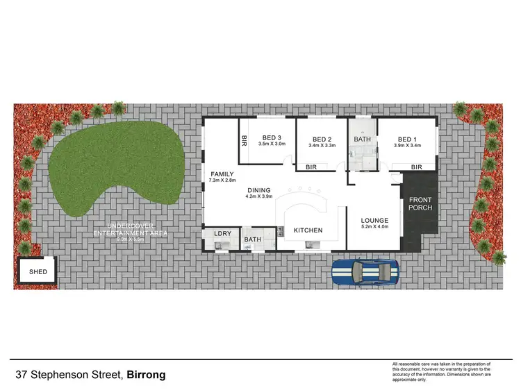 Floorplan of Homely house listing, 37 Stephenson Street, Birrong NSW 2143