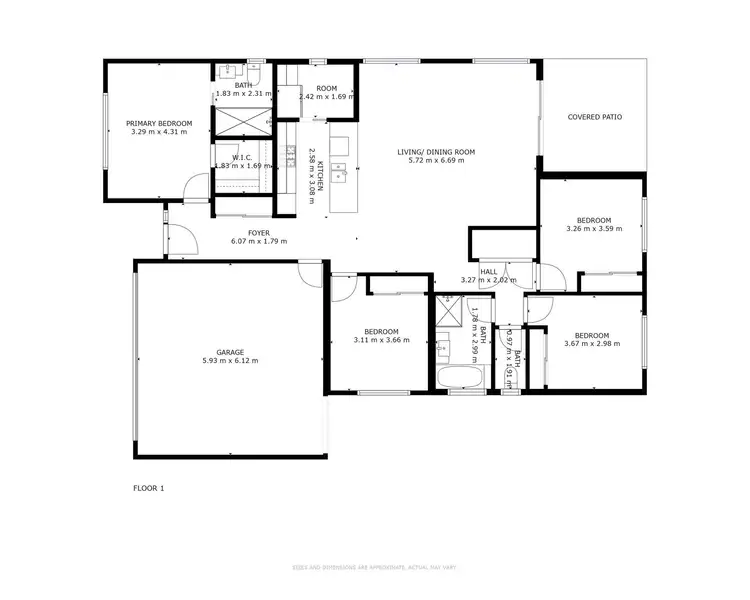 Floorplan of Homely house listing, 42 Goessling Street, Gordonvale QLD 4865