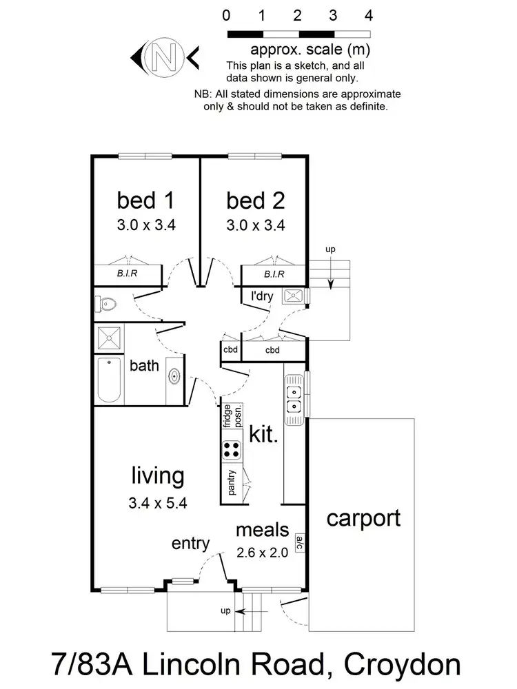 Floorplan of Homely house listing, 7/83a Lincoln Road, Croydon VIC 3136