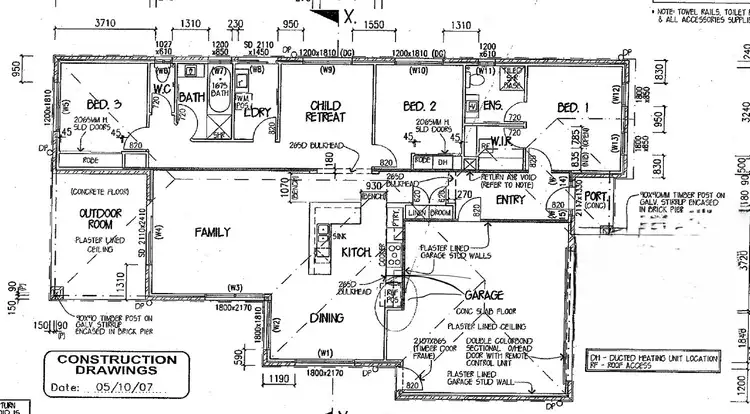 Floorplan of Homely house listing, 13 Caulfield Court, Shepparton VIC 3630