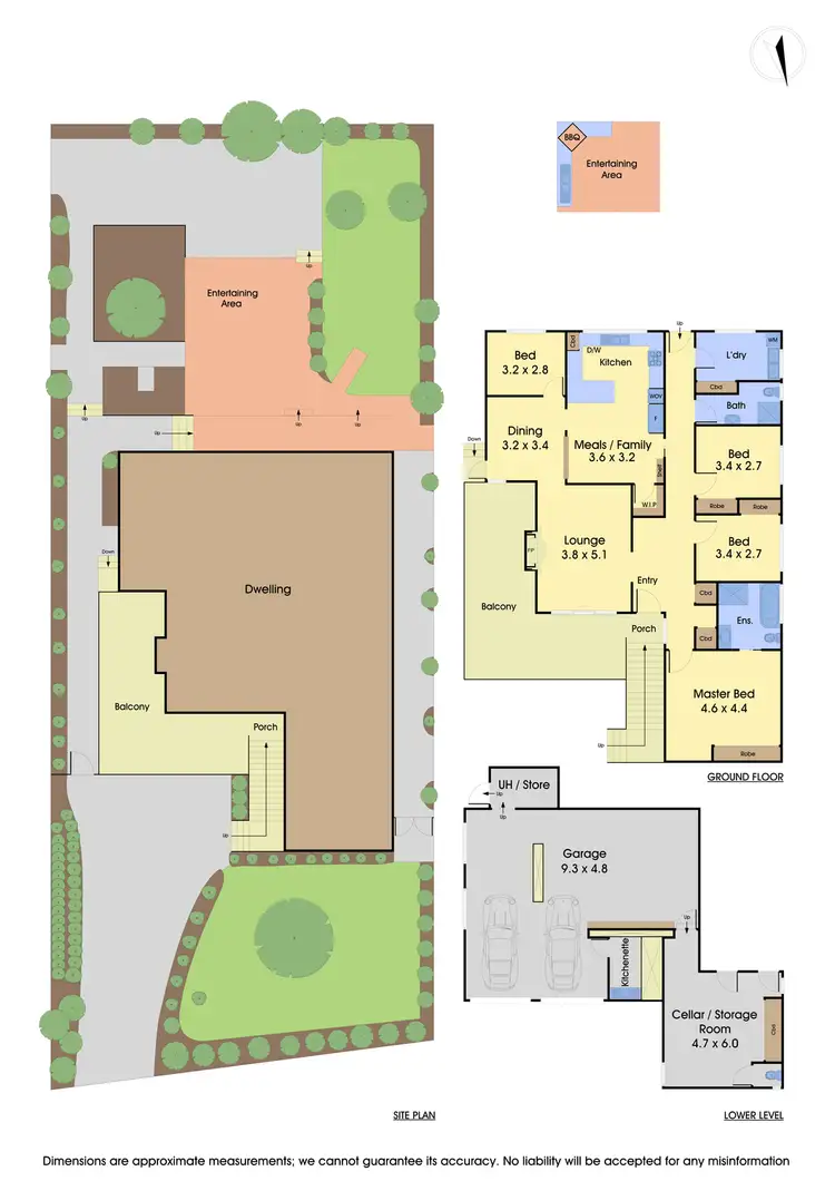 Floorplan of Homely house listing, 48 Bryson Grove, Templestowe Lower VIC 3107