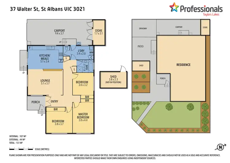 Floorplan of Homely house listing, 37 Walter Street, St Albans VIC 3021
