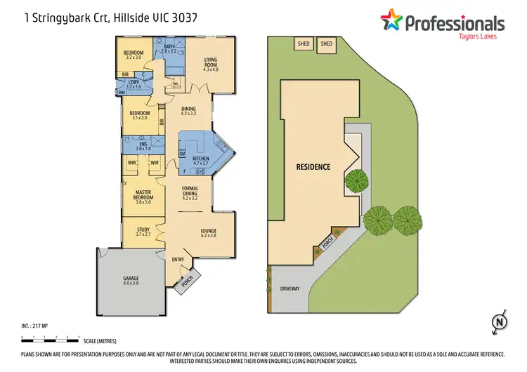 Floorplan of Homely house listing, 1 Stringybark Court, Hillside VIC 3037
