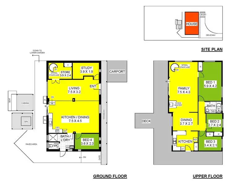 Floorplan of Homely house listing, 22 Francis Road, Kalamunda WA 6076