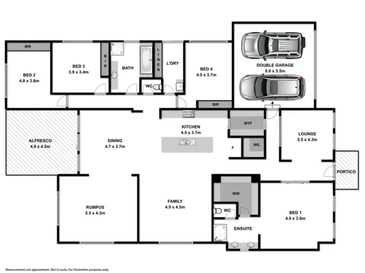 Floorplan of Homely house listing, 34 Lysterfield Lane, Wodonga VIC 3690