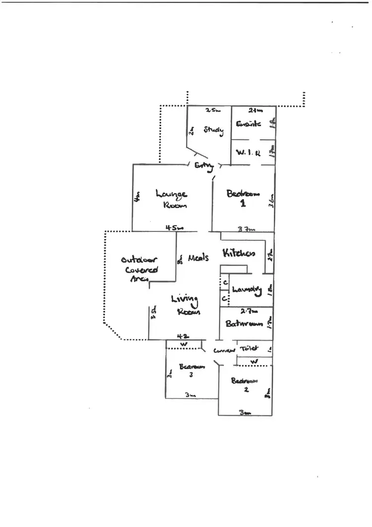 Floorplan of Homely house listing, 56 Ferguson Road, Shepparton VIC 3630