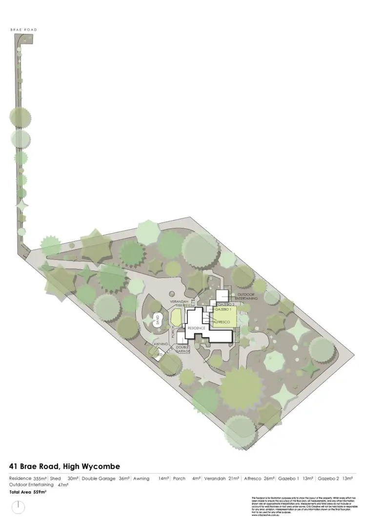 Floorplan of Homely house listing, 41 Brae Road, High Wycombe WA 6057