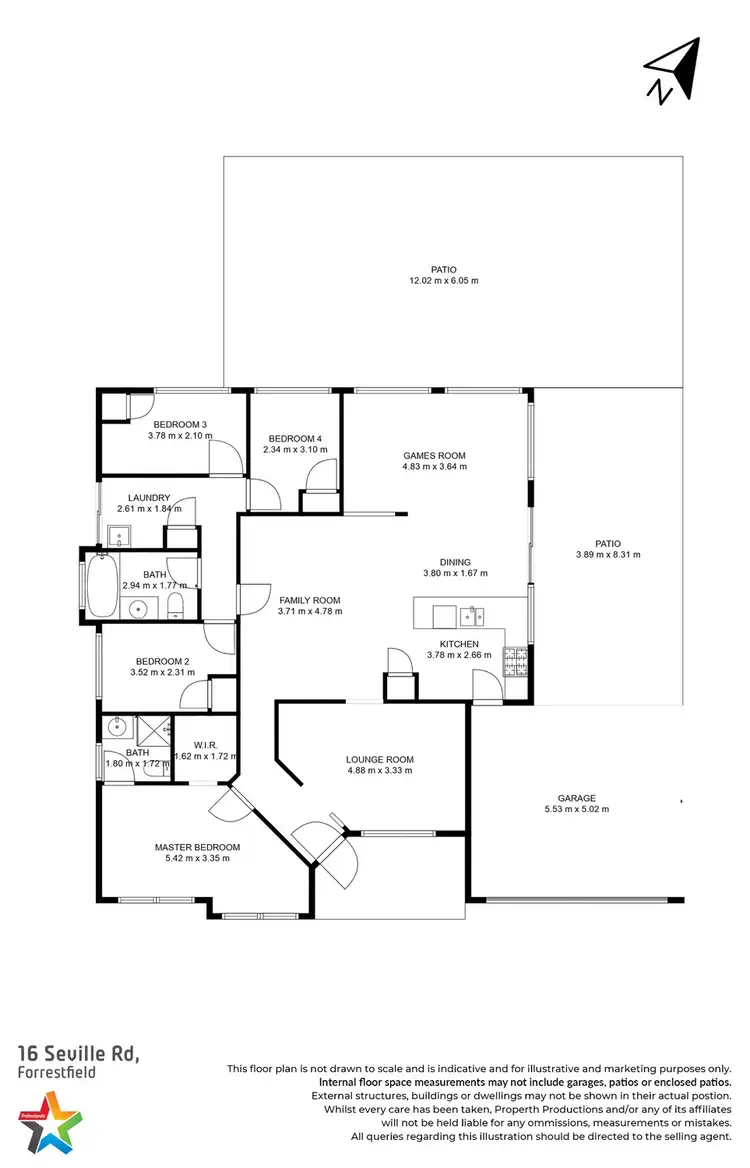 Floorplan of Homely house listing, 16 Seville Road, Forrestfield WA 6058