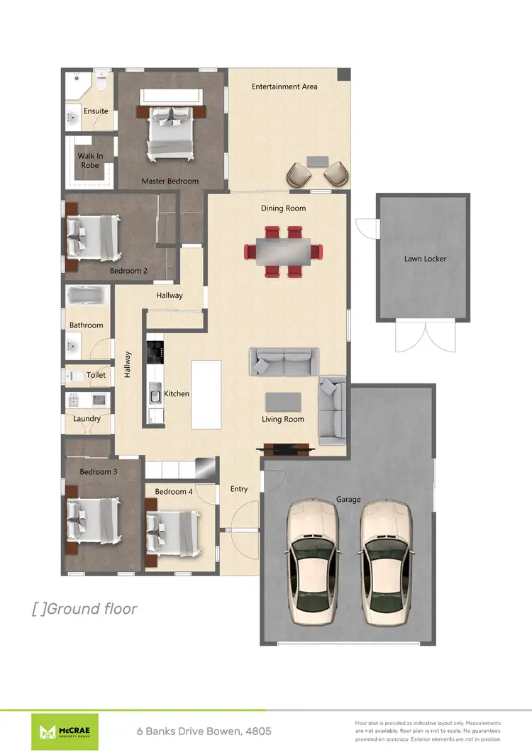 Floorplan of Homely house listing, 6 Banks Drive, Bowen QLD 4805
