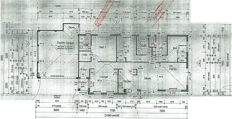 Floorplan of Homely house listing, 62 Totara Avenue, Canning Vale WA 6155
