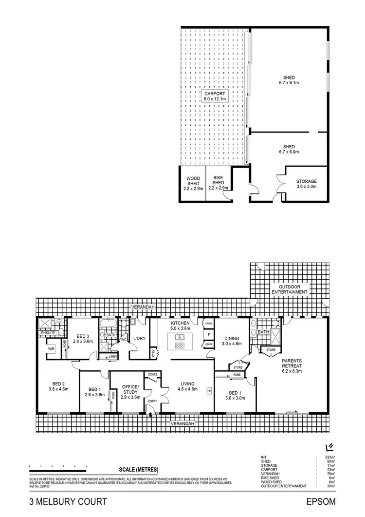 Floorplan of Homely house listing, 3 Melbury Court, Epsom VIC 3551
