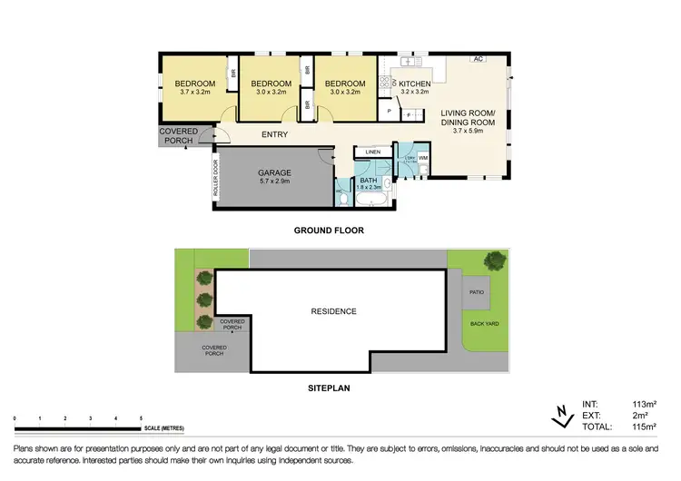 Floorplan of Homely unit listing, 2/21 Patonga Drive, Delahey VIC 3037