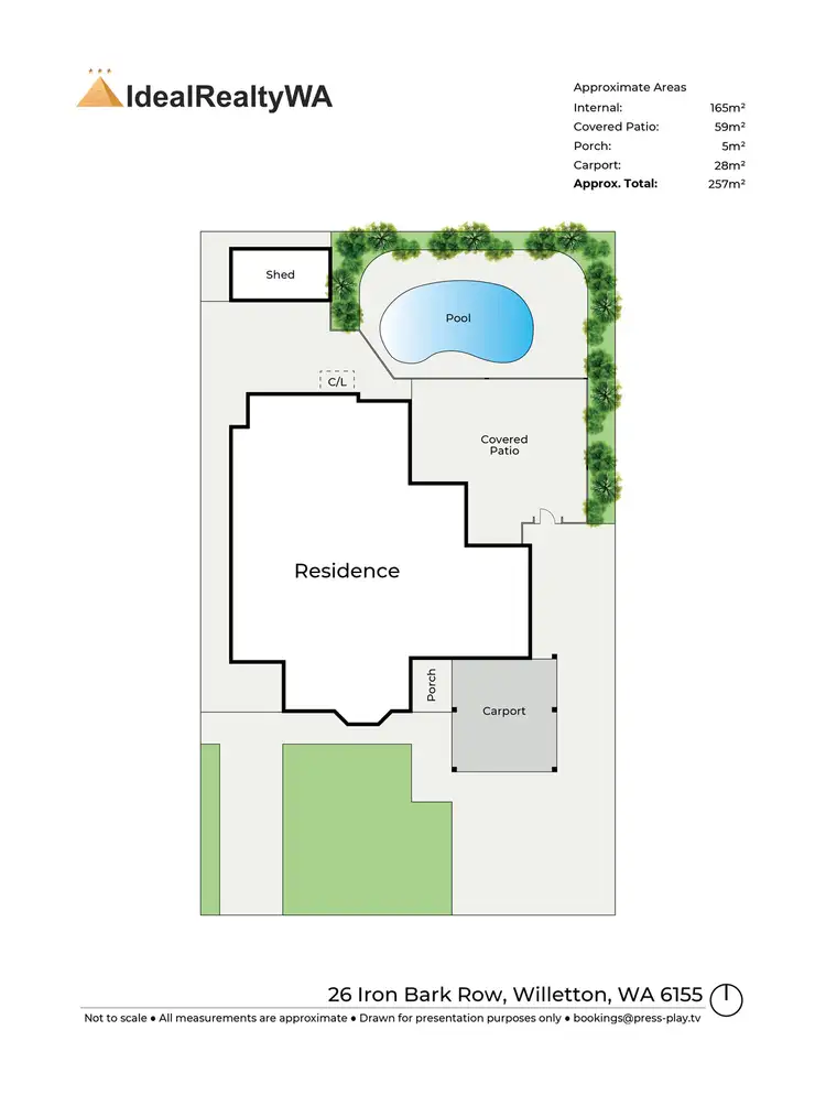 Floorplan of Homely house listing, 26 Iron Bark Row, Willetton WA 6155