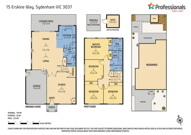 Floorplan of Homely house listing, 15 Erskine Way, Sydenham VIC 3037