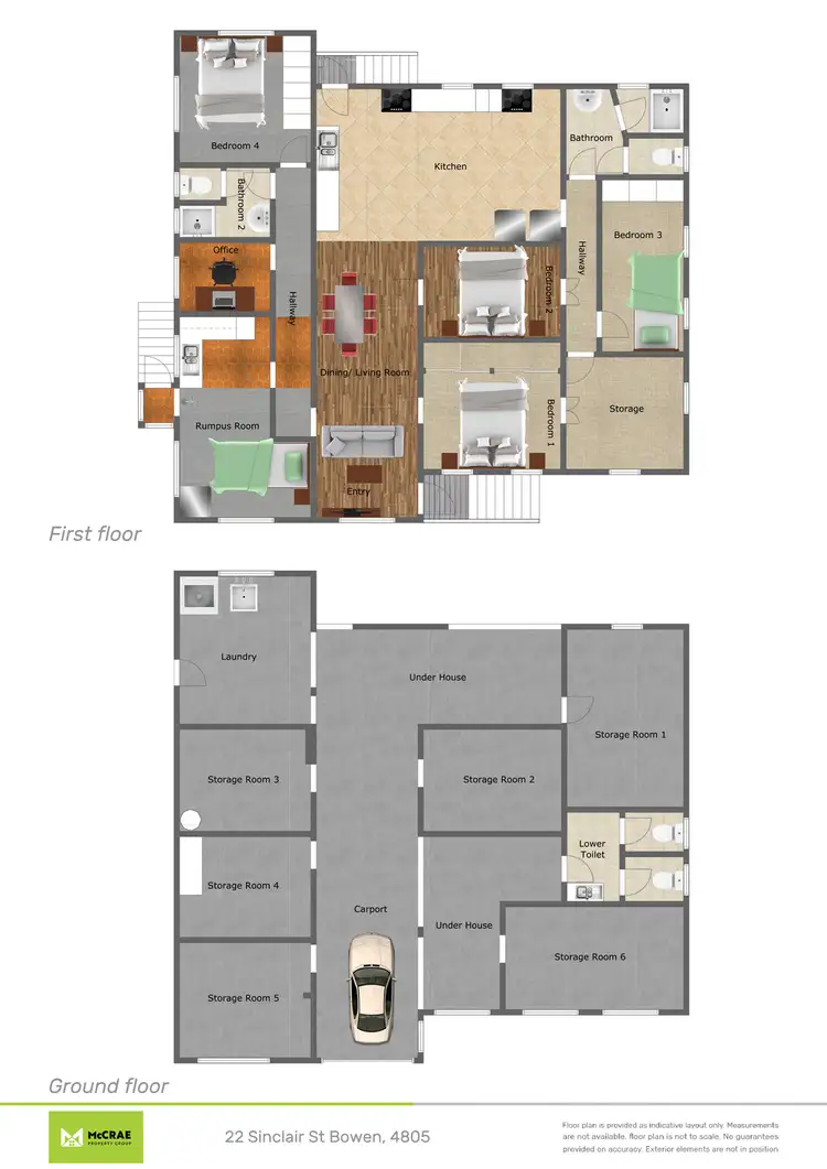 Floorplan of Homely house listing, 22 Sinclair Street, Bowen QLD 4805