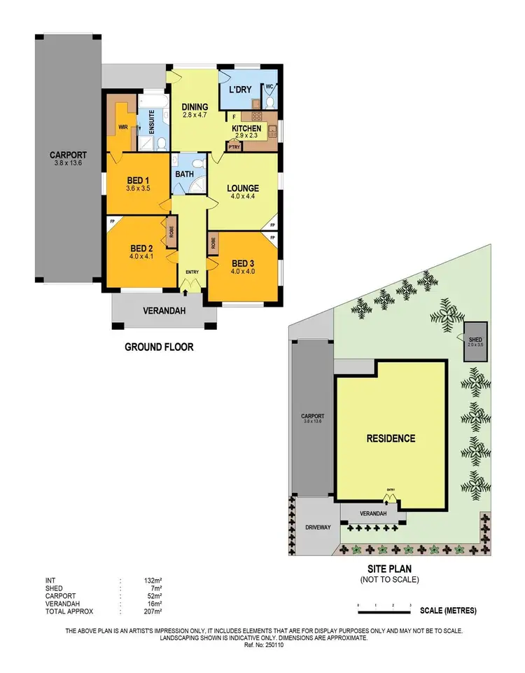 Floorplan of Homely house listing, 13 Somerville Street, Flora Hill VIC 3550