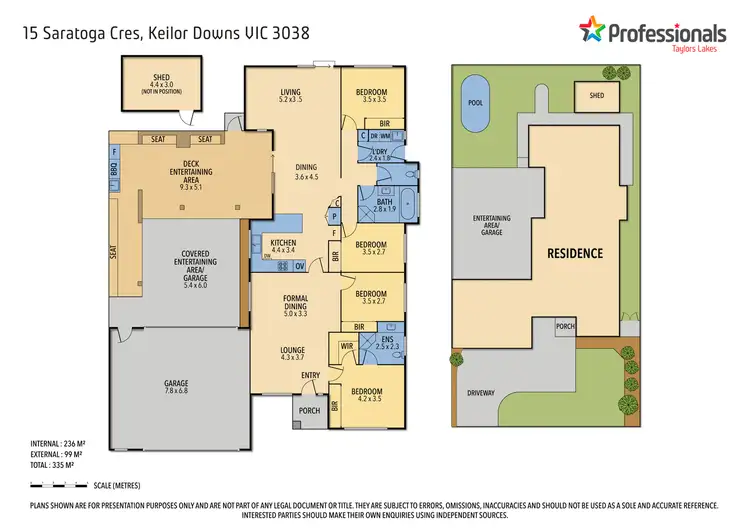 Floorplan of Homely house listing, 15 Saratoga Crescent, Keilor Downs VIC 3038