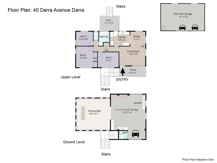 Floorplan of Homely house listing, 40 Darra Avenue, Darra QLD 4076