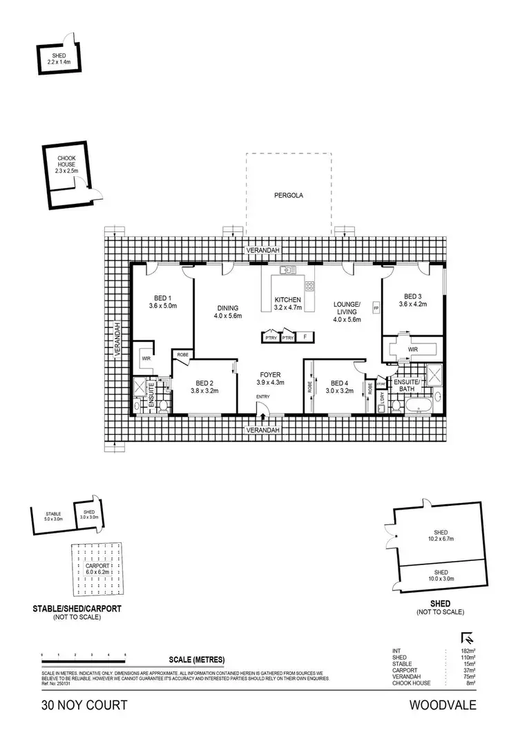 Floorplan of Homely house listing, 30 Noy Court, Woodvale VIC 3556