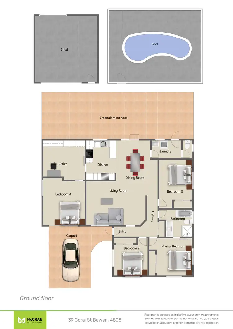 Floorplan of Homely house listing, 39 Coral Street, Bowen QLD 4805