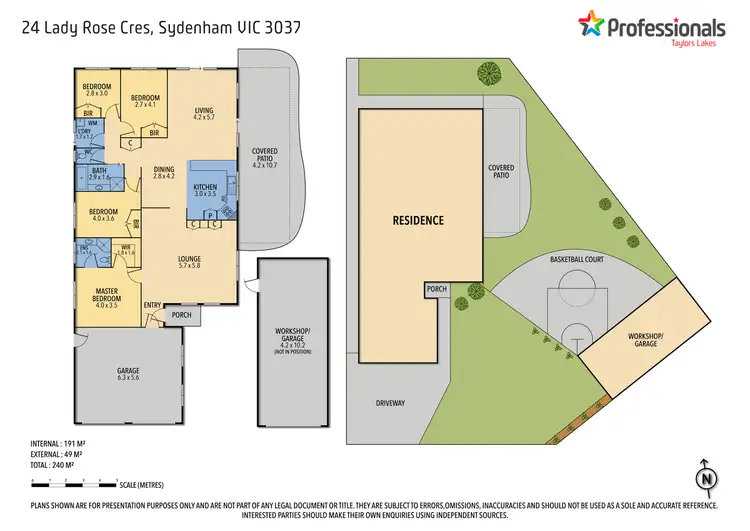 Floorplan of Homely house listing, 24 Lady Rose Crescent, Sydenham VIC 3037