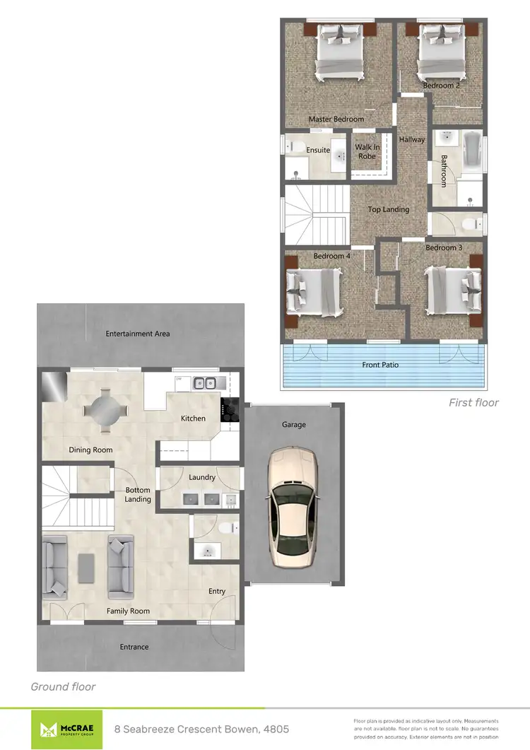 Floorplan of Homely house listing, 8 Seabreeze Crescent, Bowen QLD 4805