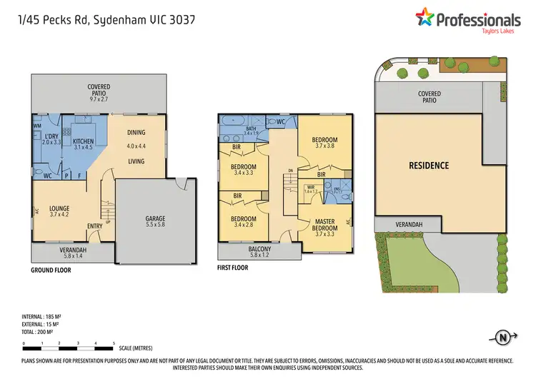 Floorplan of Homely house listing, 1/45 Pecks Road, Sydenham VIC 3037